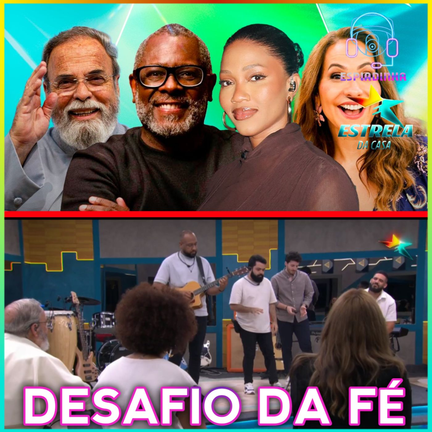 Prova com música religiosa no Estrela Da Casa 2!