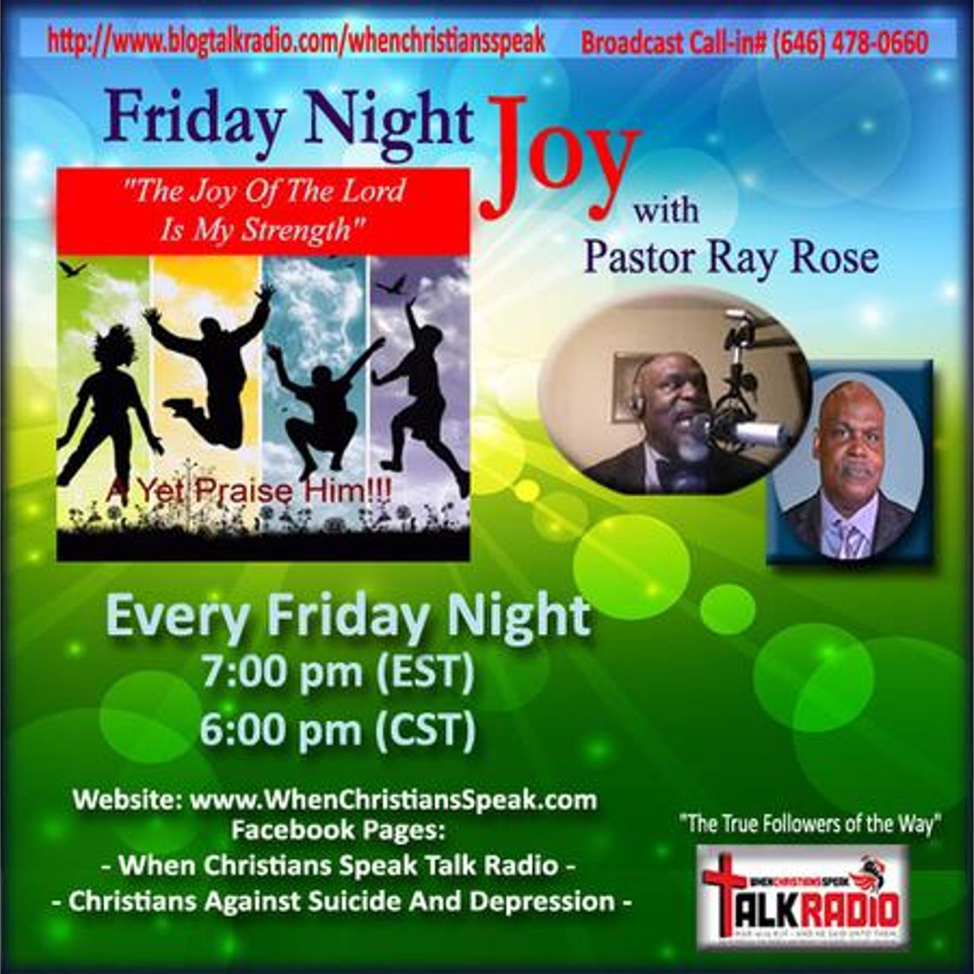 Friday Night Joy with Rev. Ray:  HAVE A THANKFUL JOYOUS SEASON!!