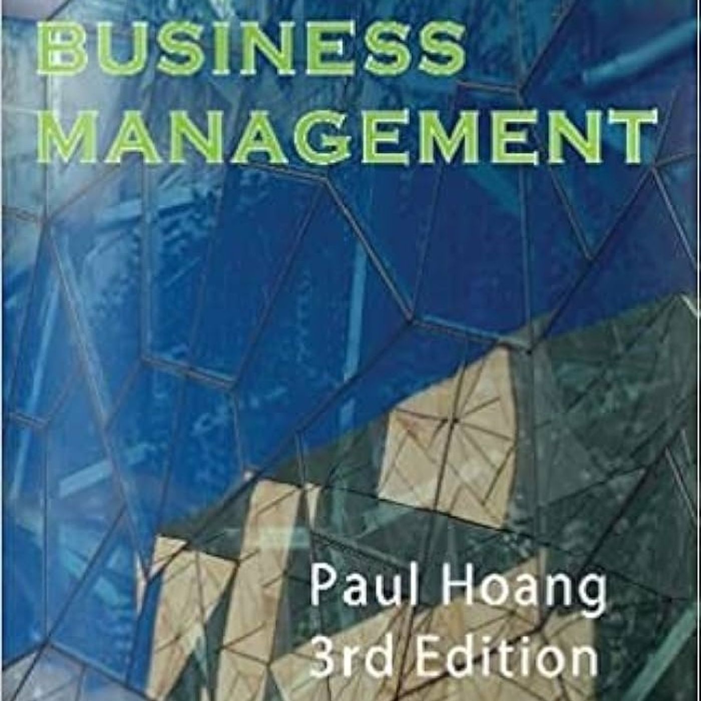 International Baccalaureate Business and Management — Book Shelter cover