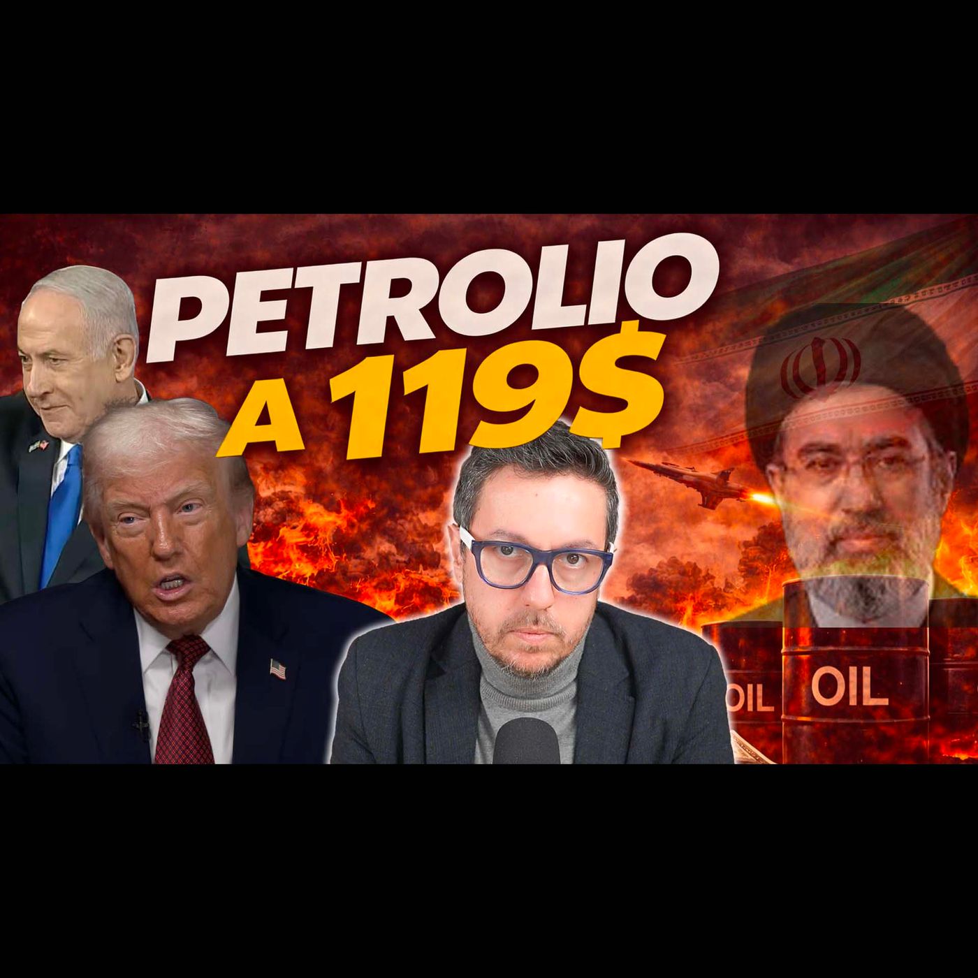PETROLIO A 119$ | FOSFORO BIANCO IN LIBANO E NUOVO LEADER IN IRAN