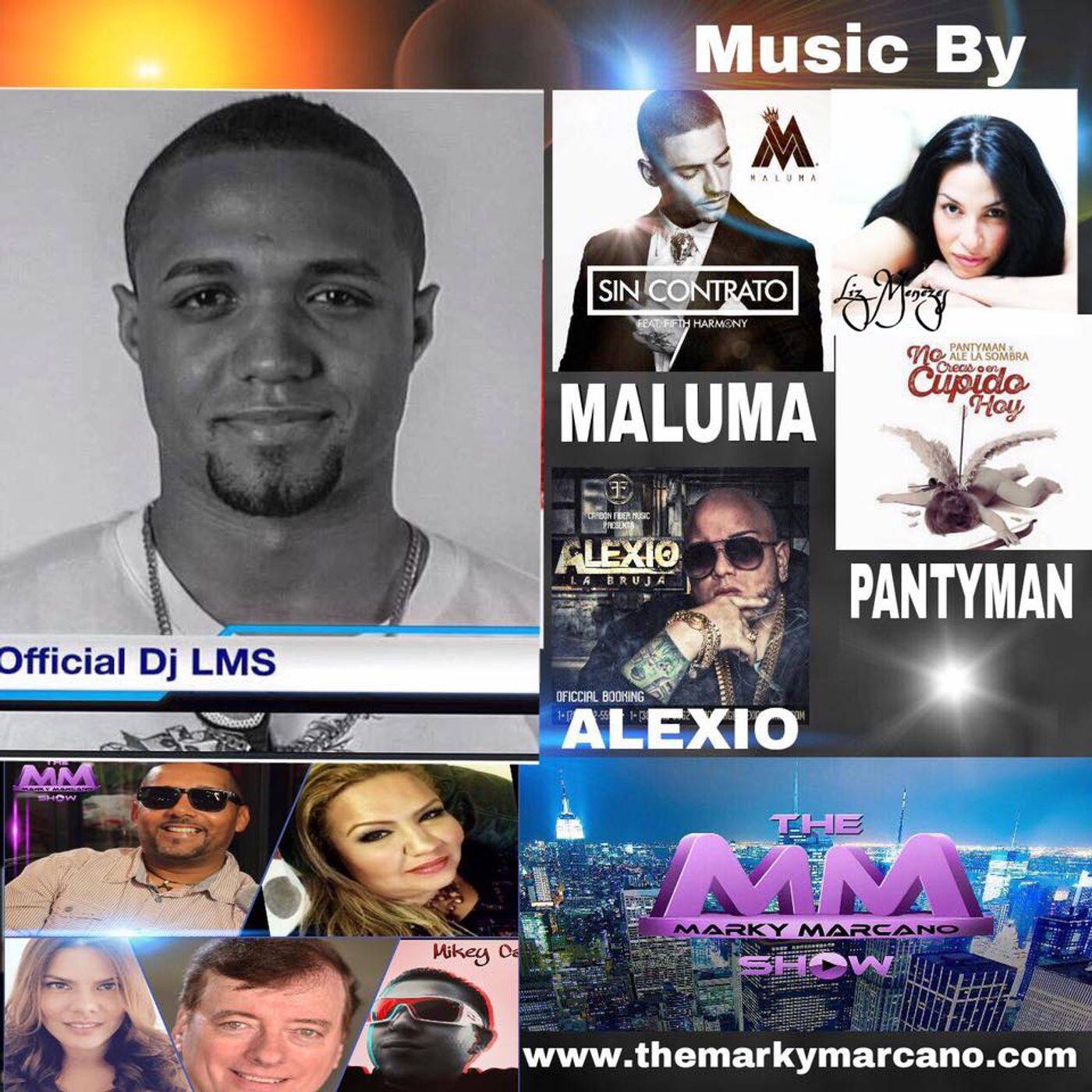 The Marky Marcano Show Feat Dj LMS-Liz Menezes episode artwork