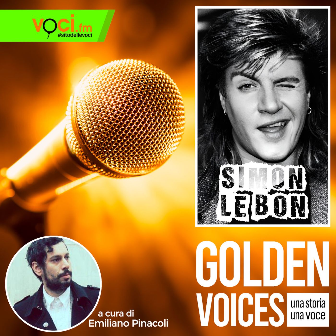 GOLDEN VOICES: Simon Le Bon - clicca play e ascolta il podcast episode artwork
