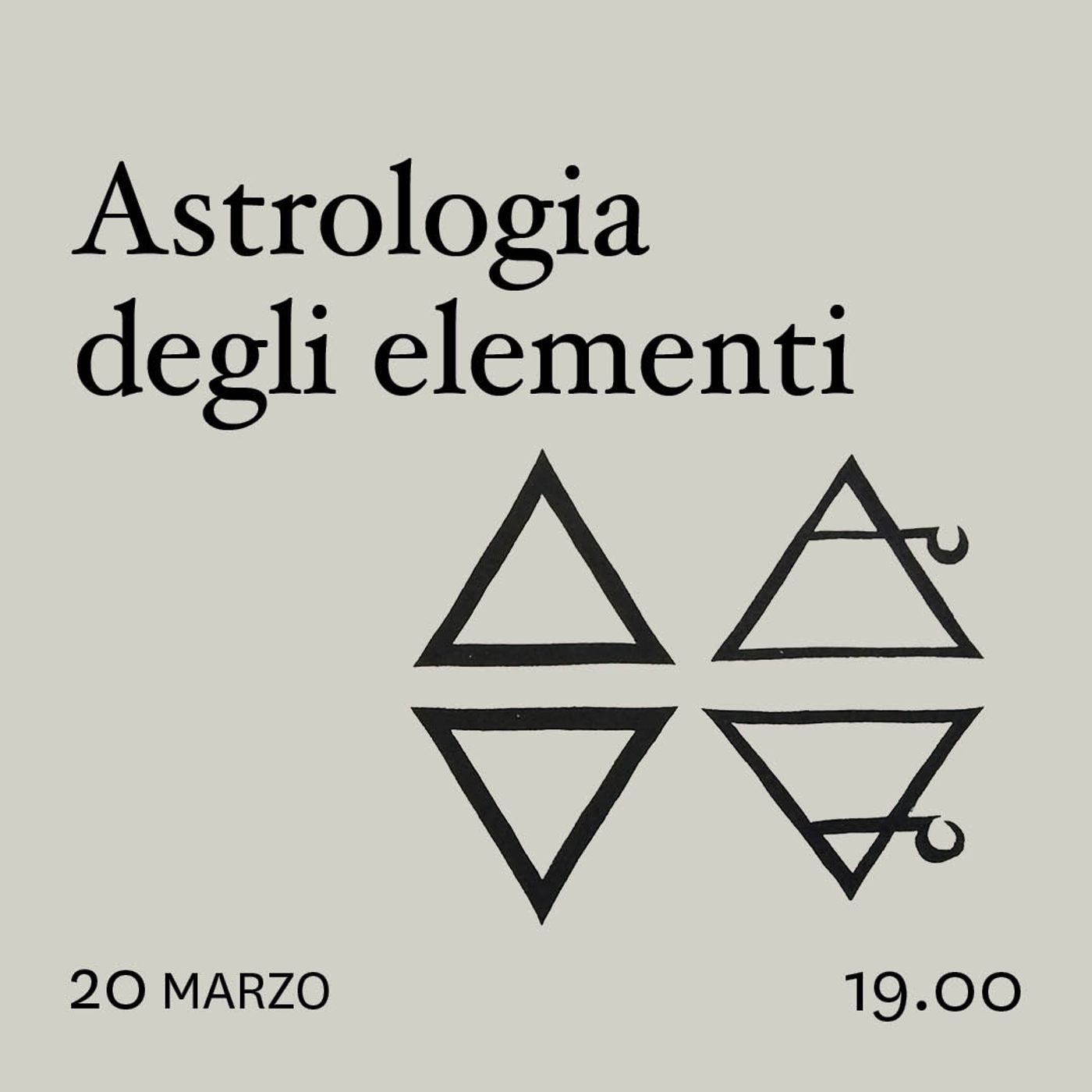 Astrologia degli elementi