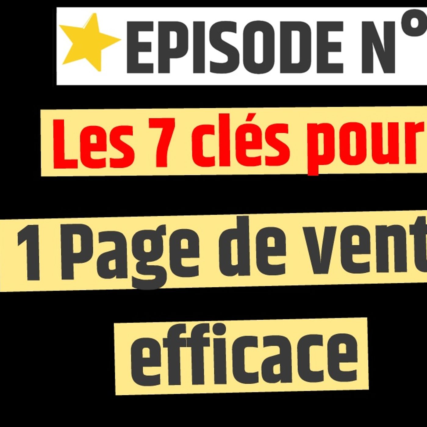 Web2fou.fr - Les 7 cles pour 1 page de vente efficace episode artwork
