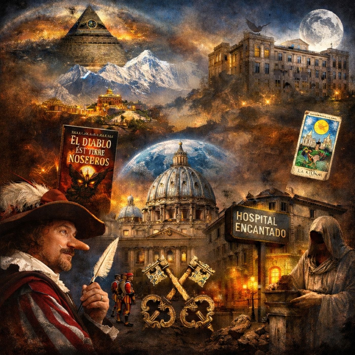 Voces del Misterio nº.1028: Nuevo Desorden Mundial "El Diablo están entre nosotros"·, Shangri-La, Luna, Enigmas Vaticano