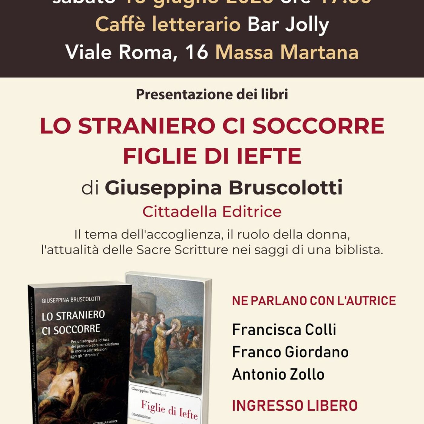 Territorio e Società - Lo straniero ci soccorre - Le figlie di Iefte episode artwork
