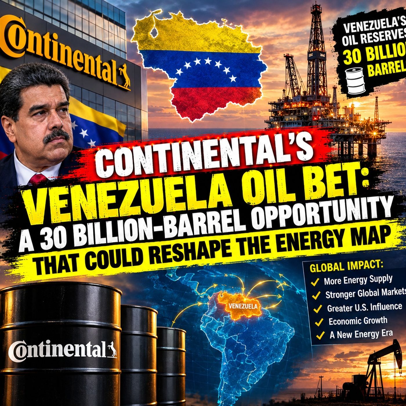 Continental’s Venezuela Oil Bet A 30 Billion-Barrel Opportunity That Could Reshape the Energy Map episode artwork