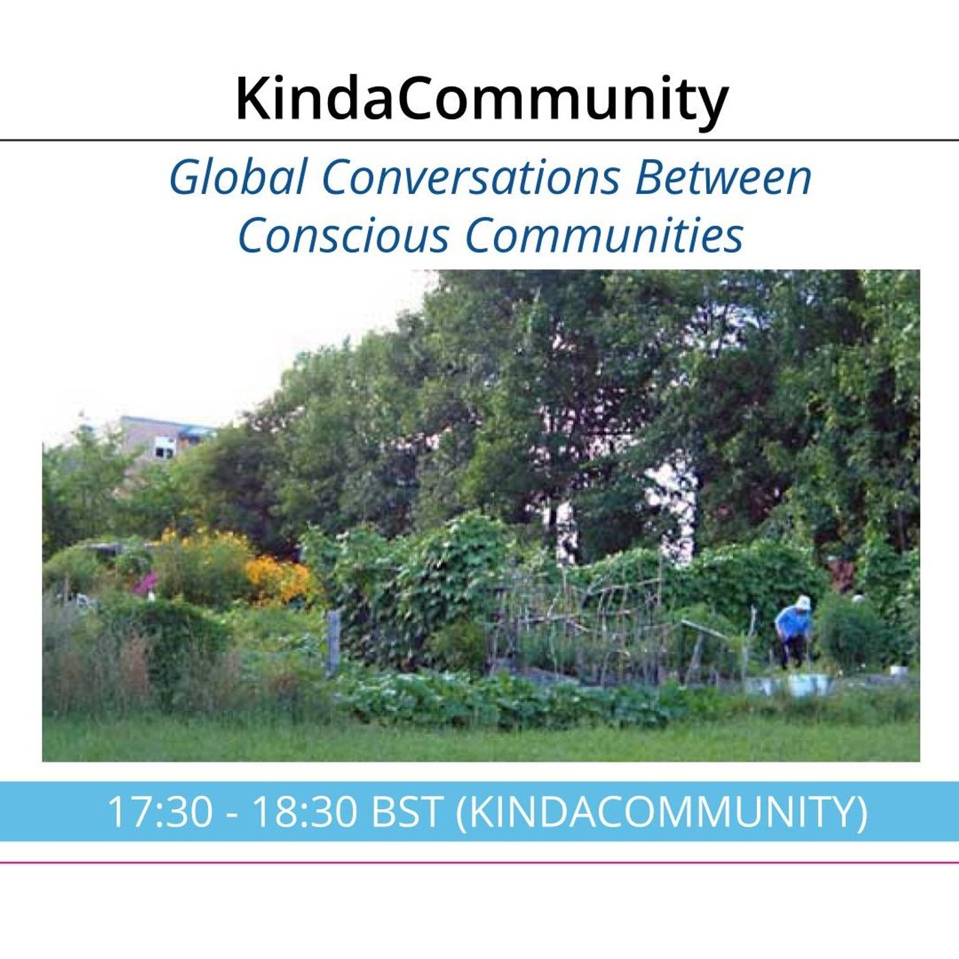 KindaCommunity: A Weekly Discussion Between Conscious Communities in South Africa, Bulgaria and the UK episode artwork