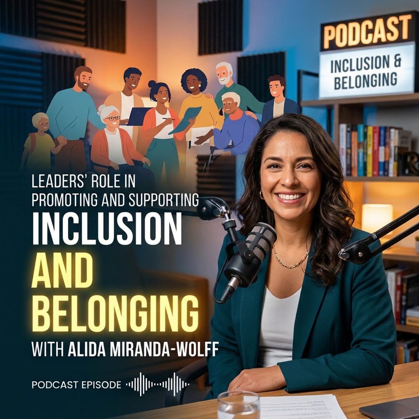 Leaders Role in Promoting and Supporting Inclusion and Belonging. With Alida Miranda-Wolff episode artwork