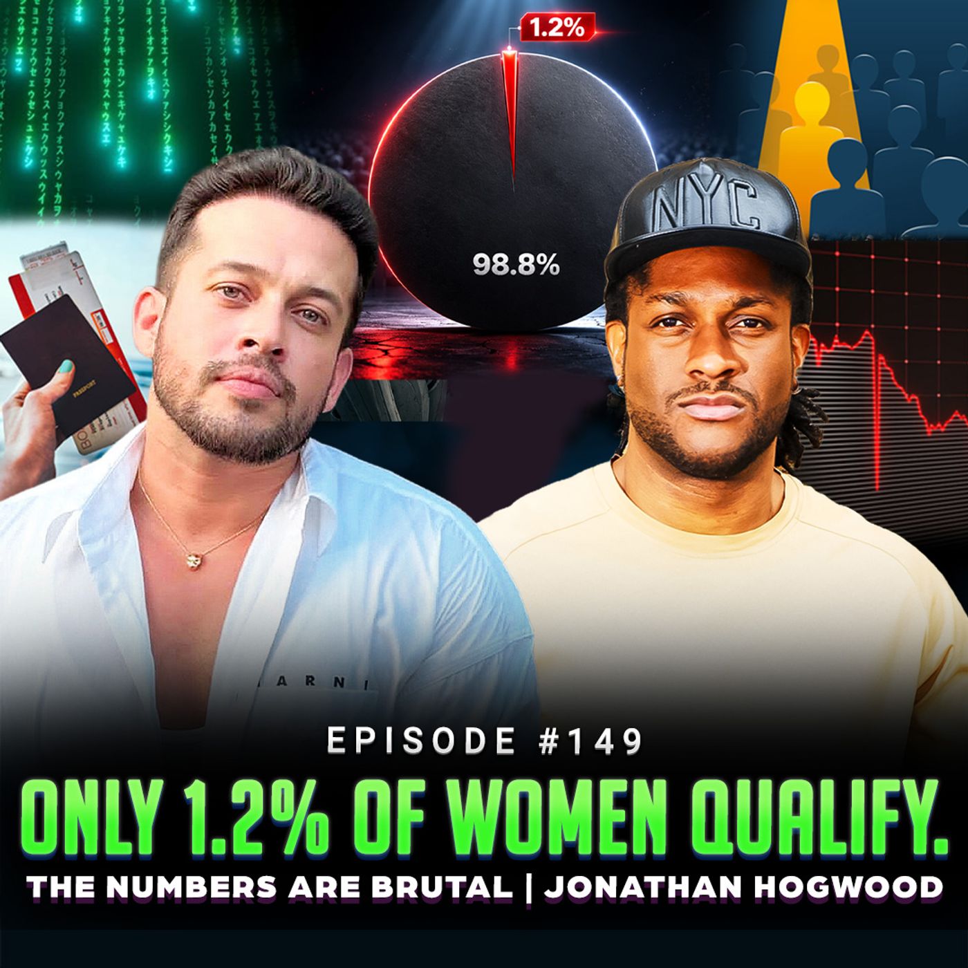 Episode #149 - Only 1.2% of Women Qualify. The Numbers Are Brutal | Jonathan Hogwood