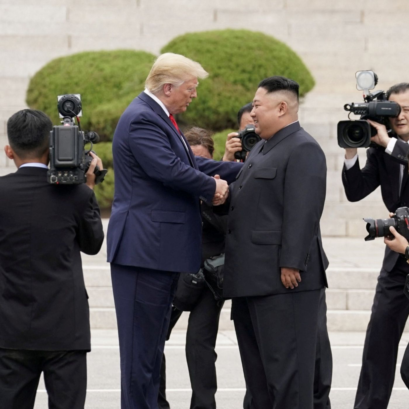 Trump orders cuts to US-South Korea drills, citing ties with Kim Jong Un episode artwork