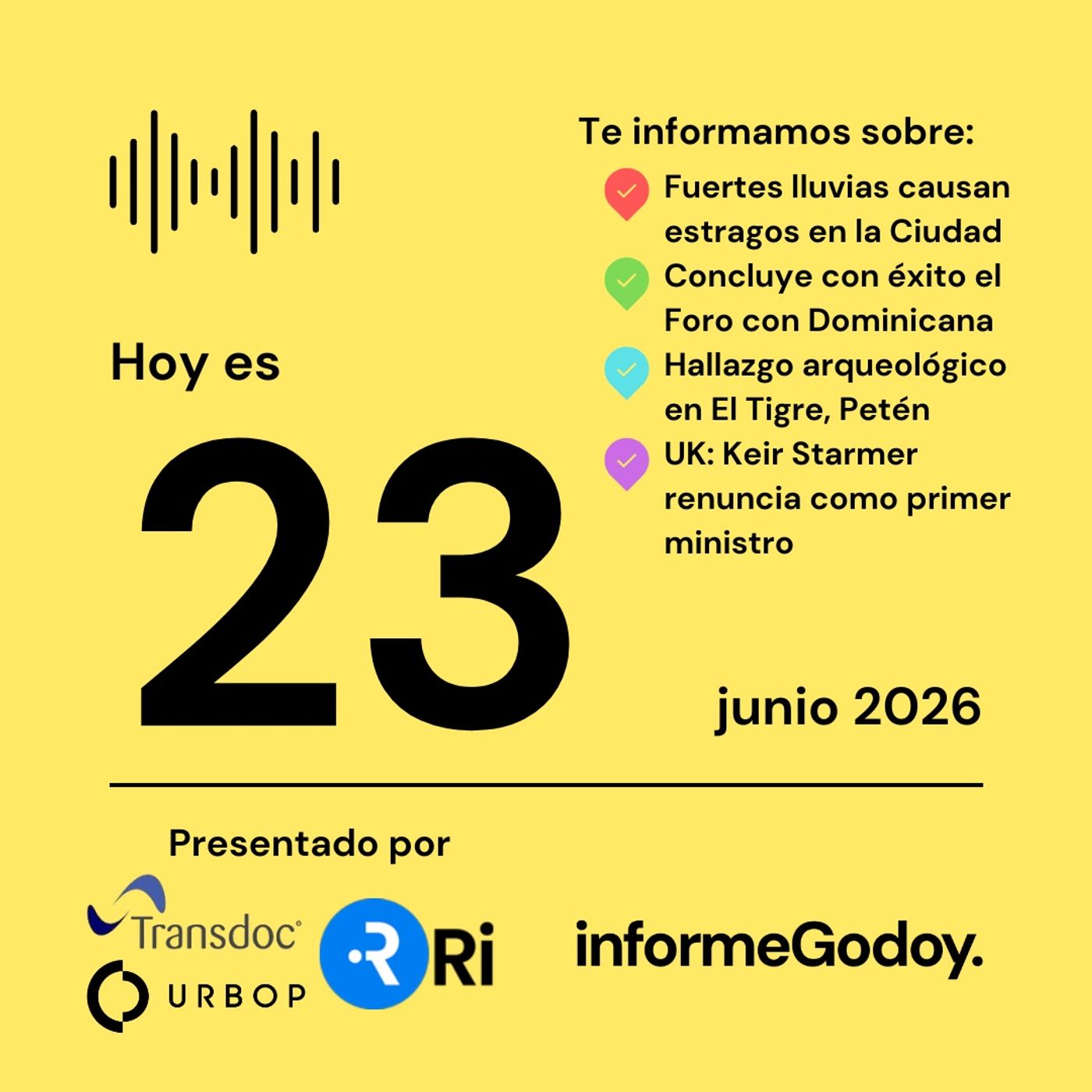 23 de junio 2026 episode artwork