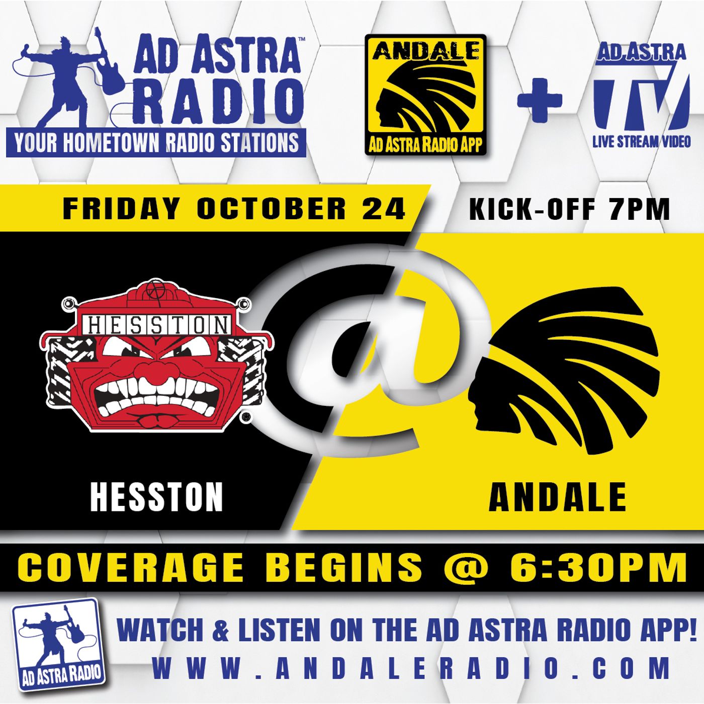 Hesston Swather at Andale Indians Football (October 24, 2025) episode artwork