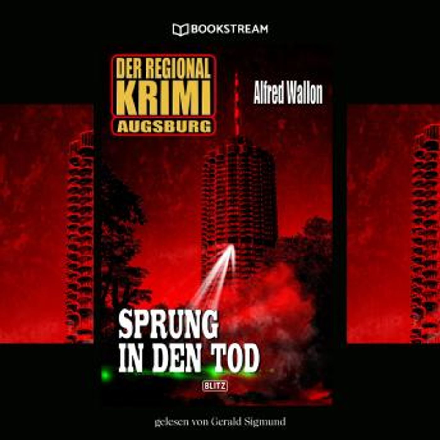 [German] - Sprung in den Tod - Der Regional-Krimi Augsburg (Ungekürzt) by Alfred Wallon episode artwork