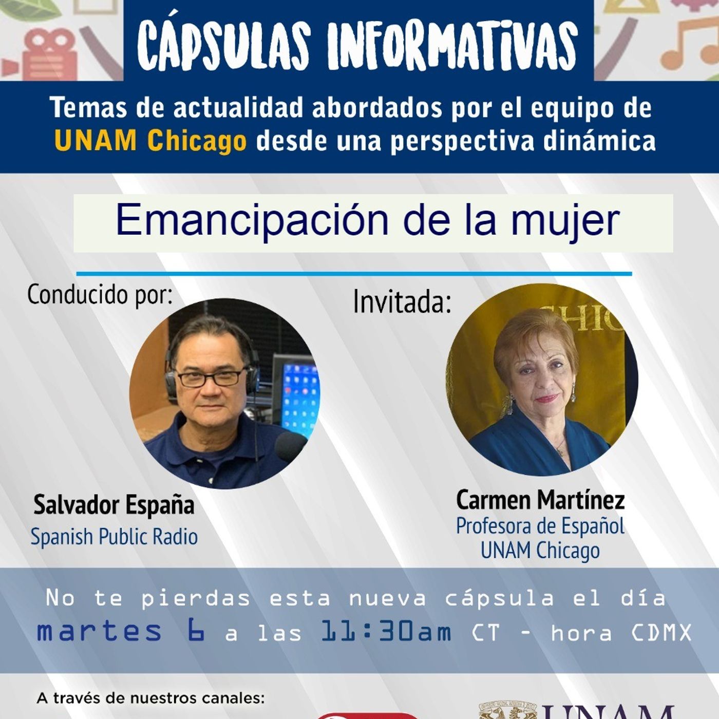 CAPSULAS CULTURALES DE  UNAM CHICAGO