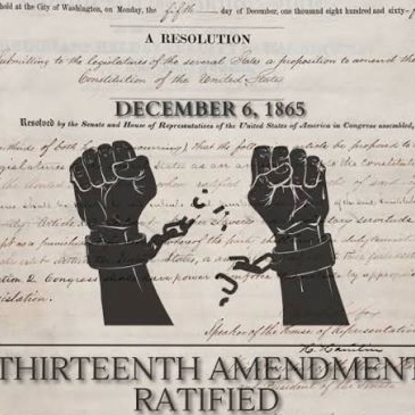 the 13th amendment episode artwork