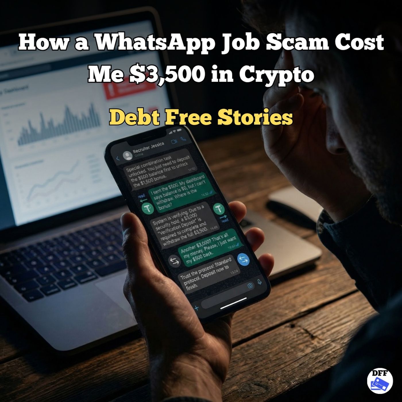 How a WhatsApp Job Scam Cost Me $3,500 in Crypto episode artwork