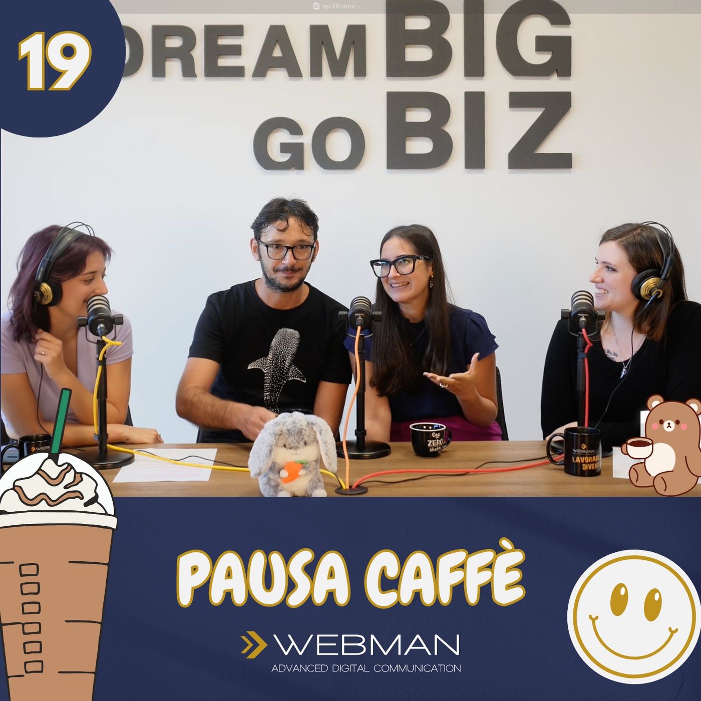 PAUSA CAFFE\', il podcast di Webman