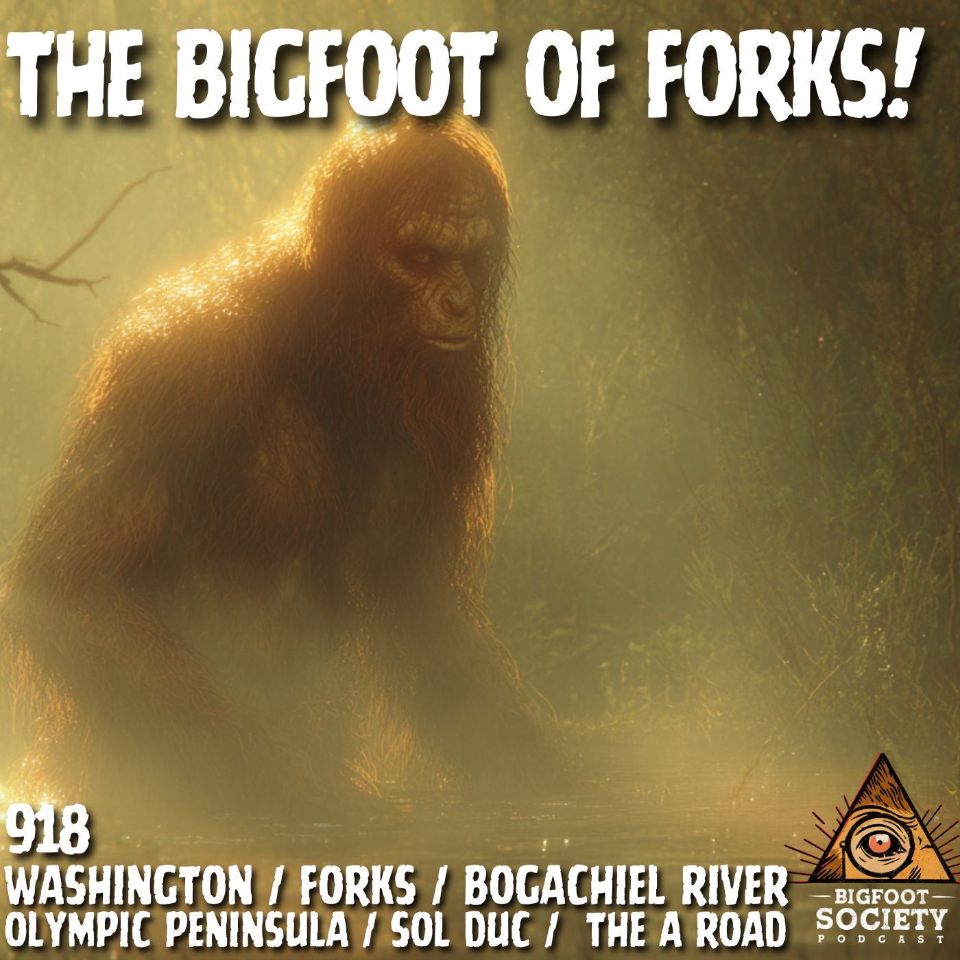 Blonde Sasquatch of the Bogachiel! | Washington