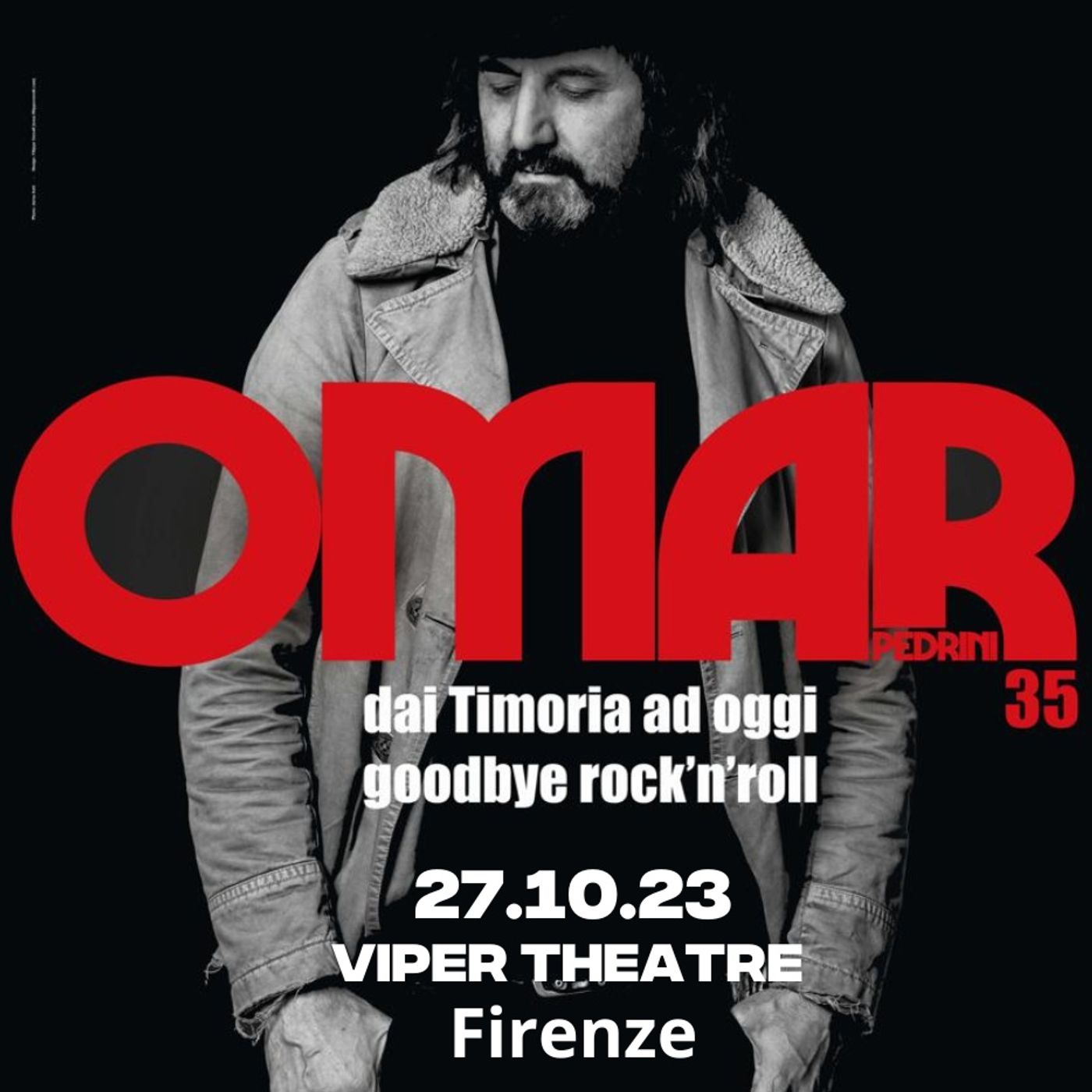 Omar Pedrini in concerto ad Iglesias