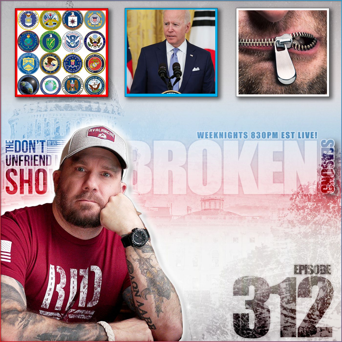 EP. #312 | 08APR22 | Three can keep a secret, if two are dead… episode artwork