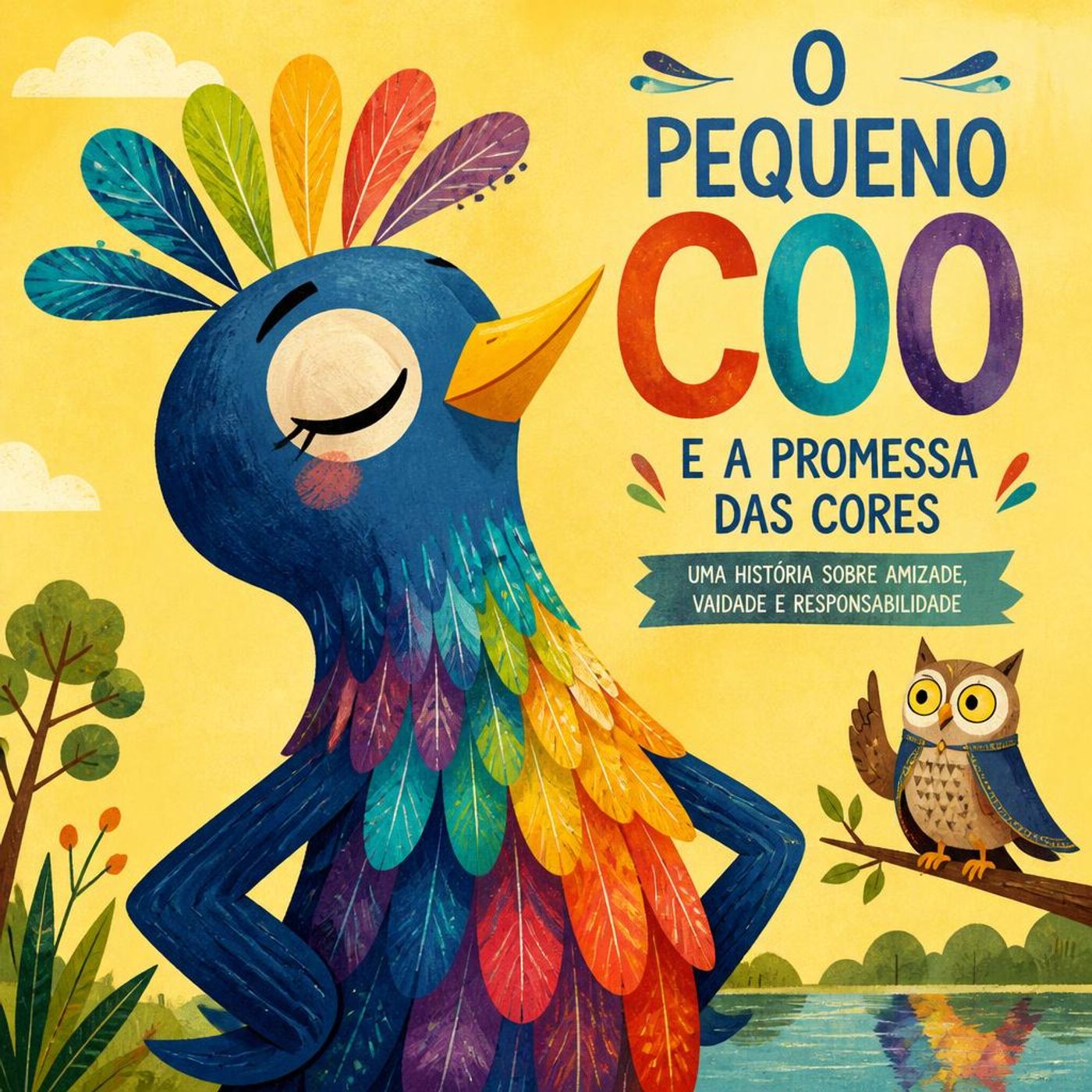 O Pequeno Coo e o Brilho das Penas Arco-Íris ｜ Conto popular episode artwork