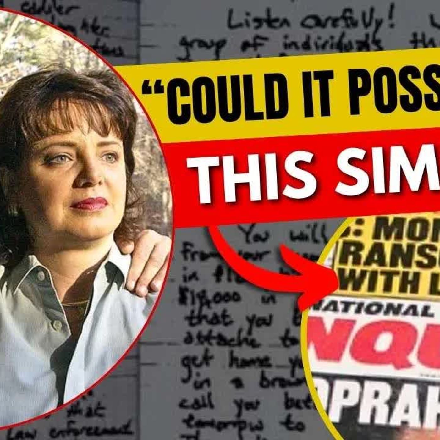 Patsy questioned under oath about handwriting