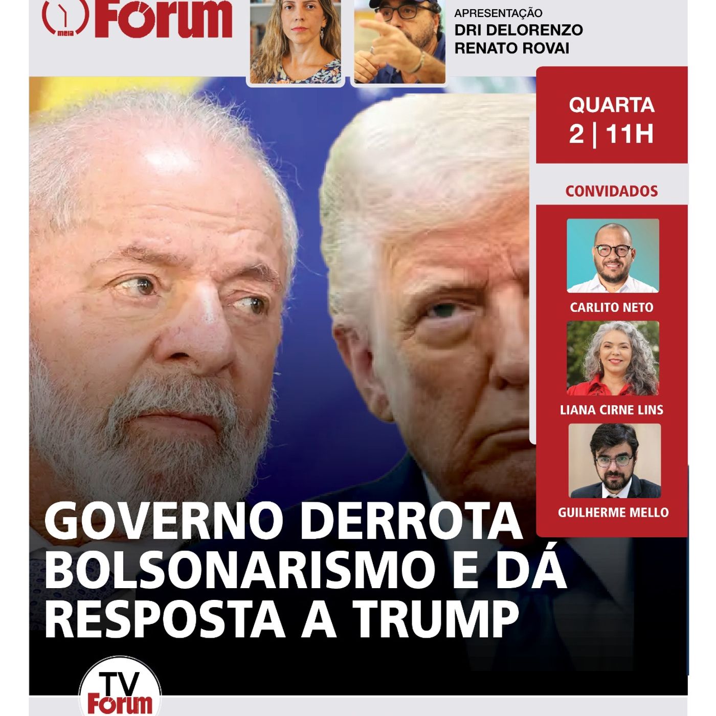 Derrota da anistia | Governo e oposição reagem a Trump | PGR decide prisão preventiva de Bolsonaro episode artwork