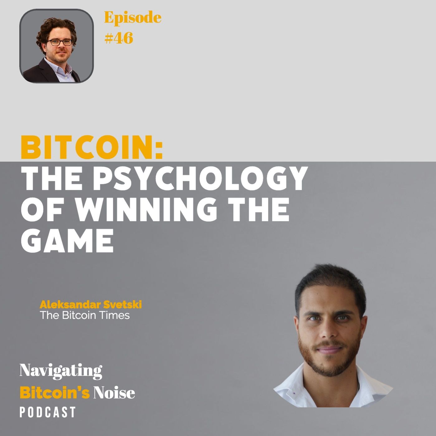EP46 Unraveling Bitcoin's Enigma - Beyond the Hype and Hurdles with Aleksandar Svetski
