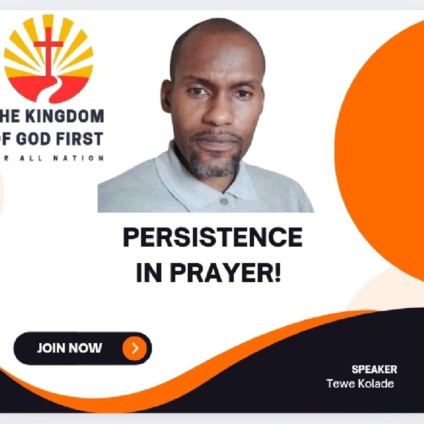 PERSISTENCE IN PRAYER!