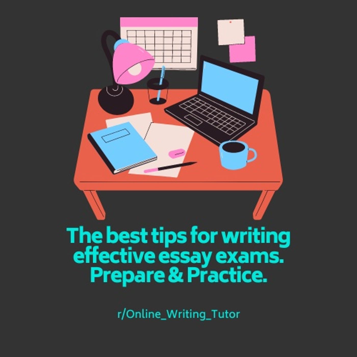 Write essay exams.