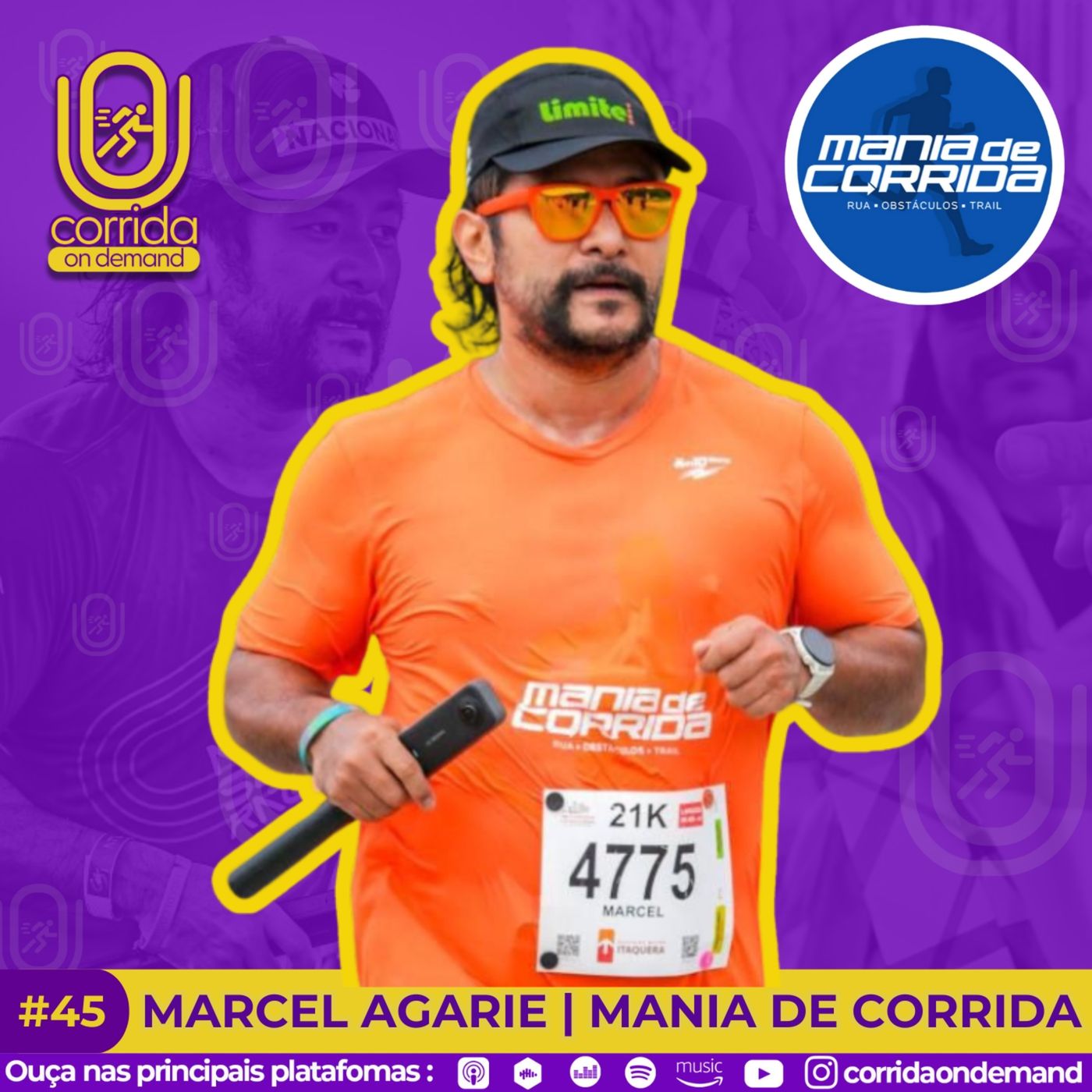 #45 - Marcel Agarie | Mania de Corrida episode artwork
