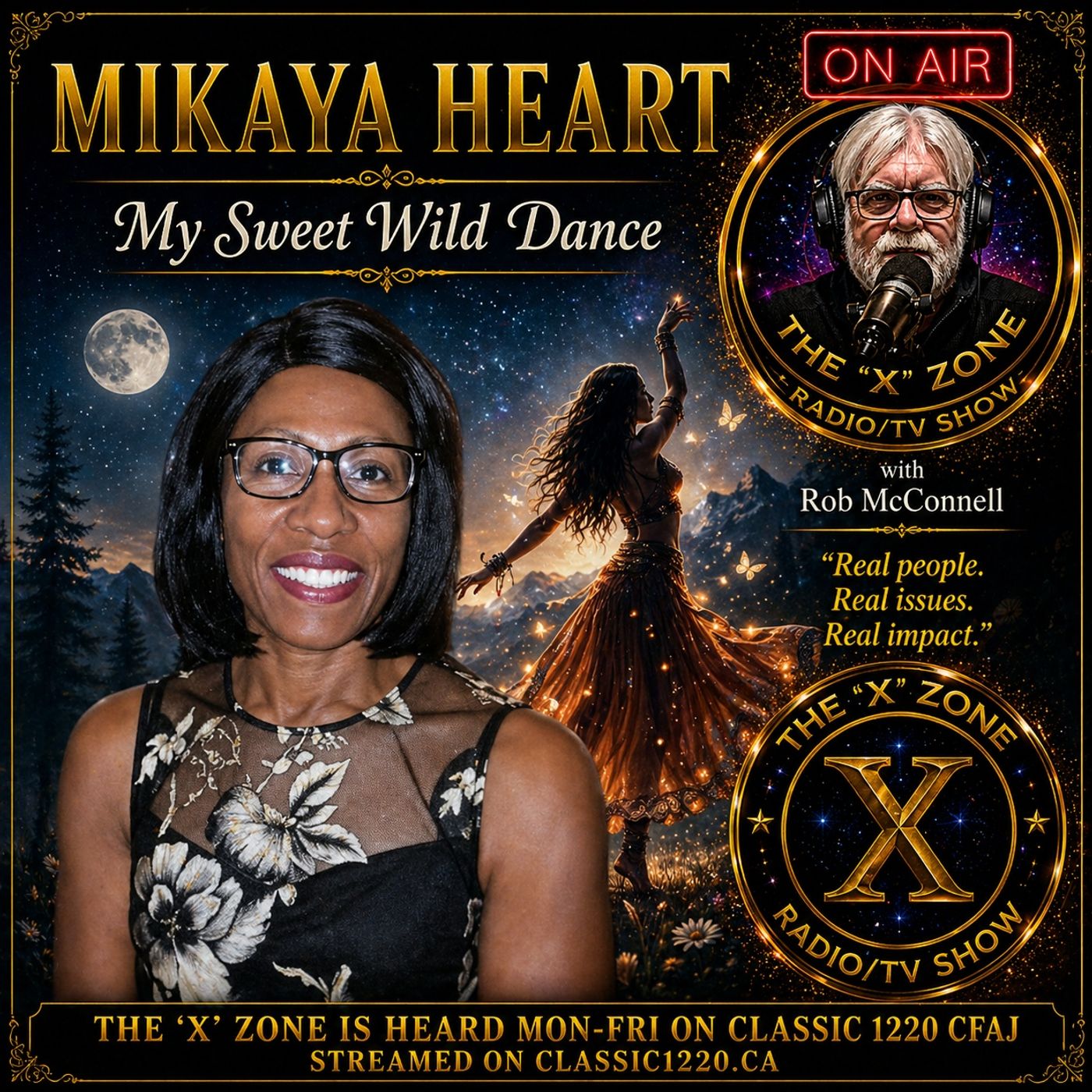 Rob McConnell Interviews - MIKAYA HEART - My Sweet Wild Dance