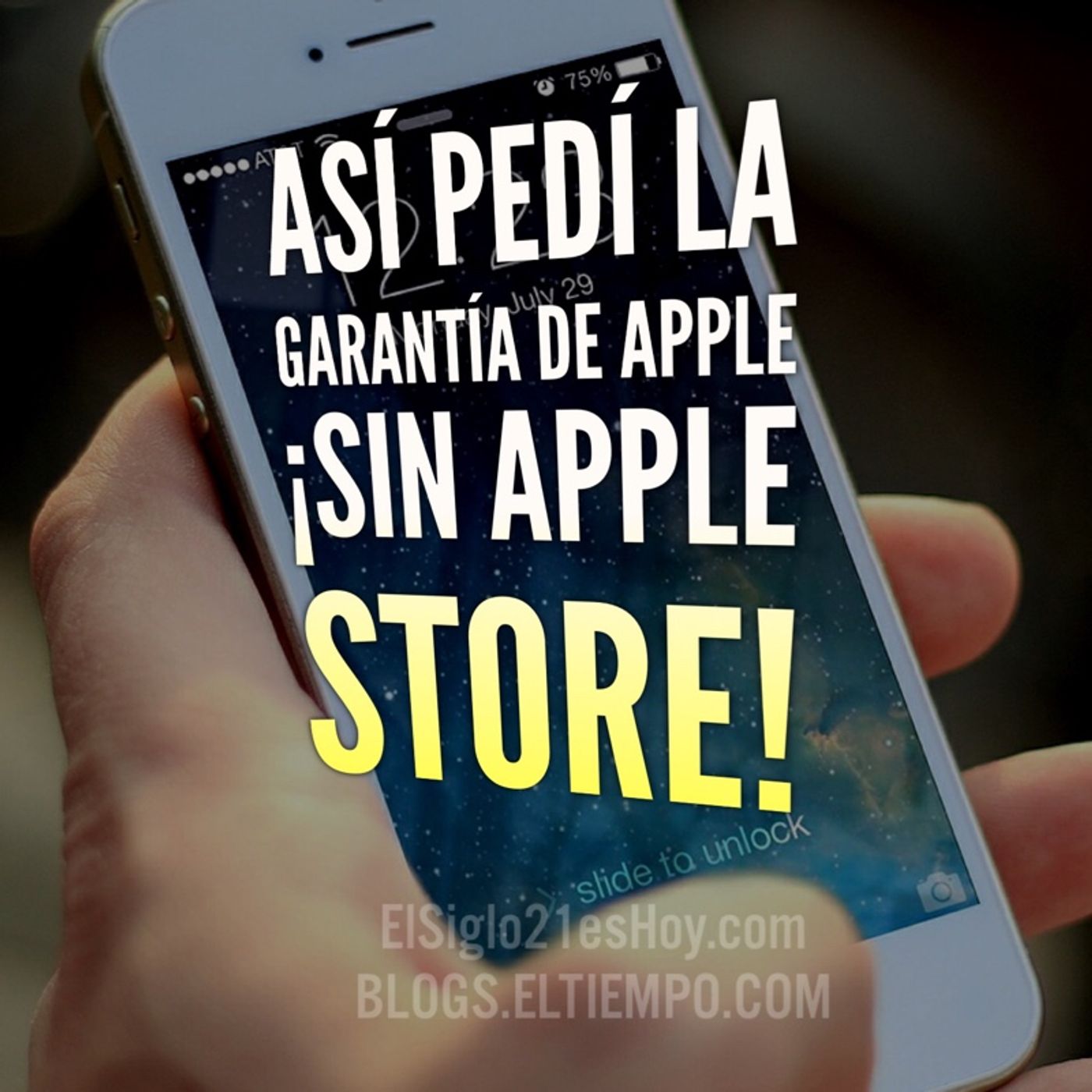 Así pedí garantía de Apple SIN Apple Store