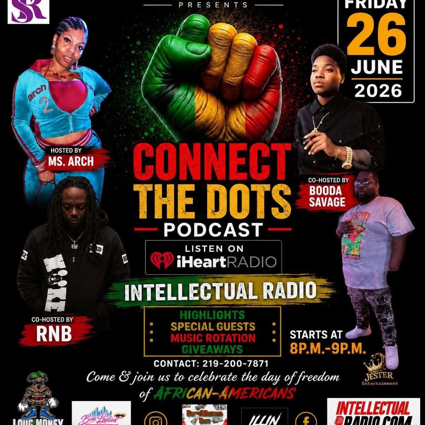 Connect The Dot Podcast. RNB in the house.