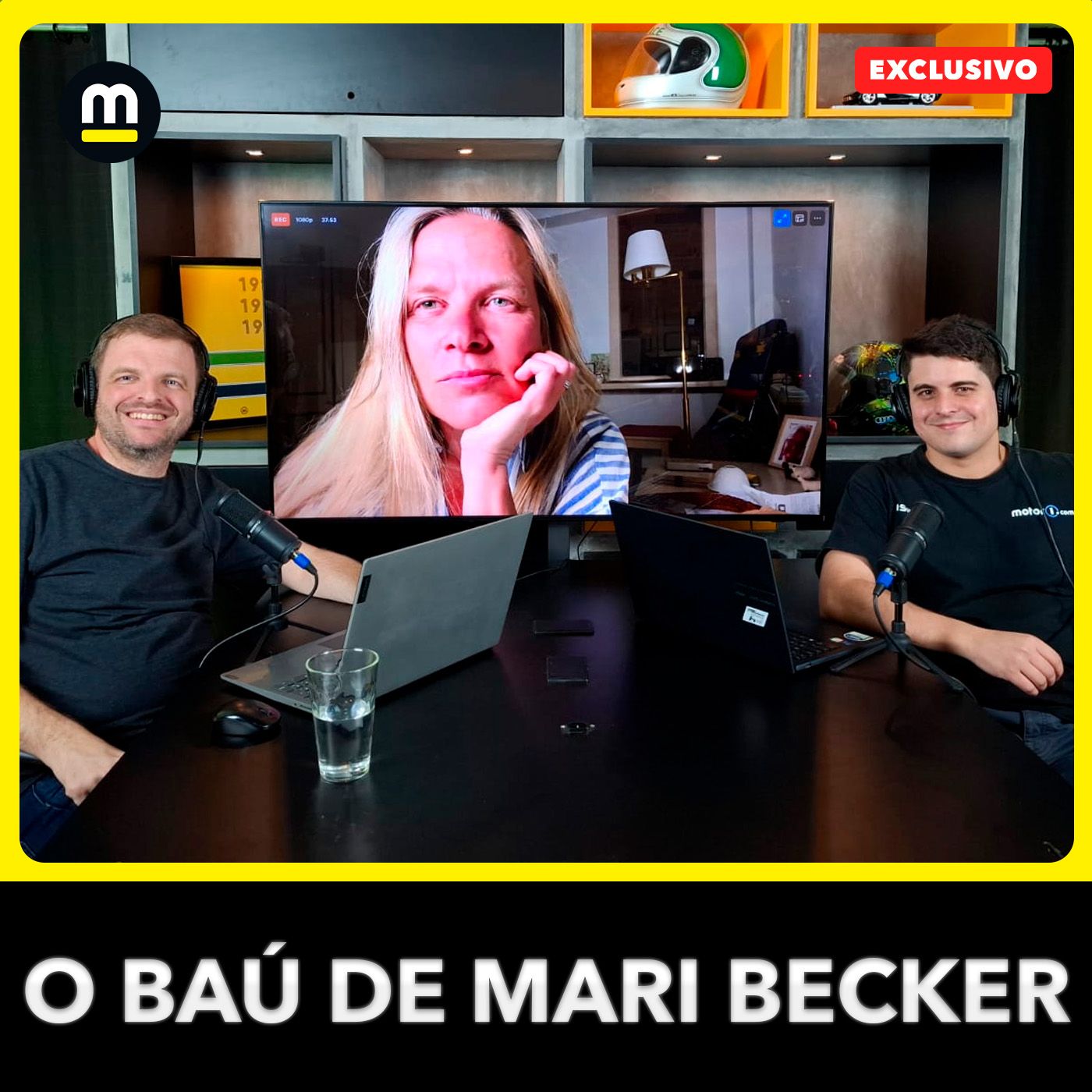 DESMAIO 'com' Hamilton, Alonso 'intimidador', AFETO de Lauda e Piquet: a VIDA E OBRA de MARI BECKER episode artwork