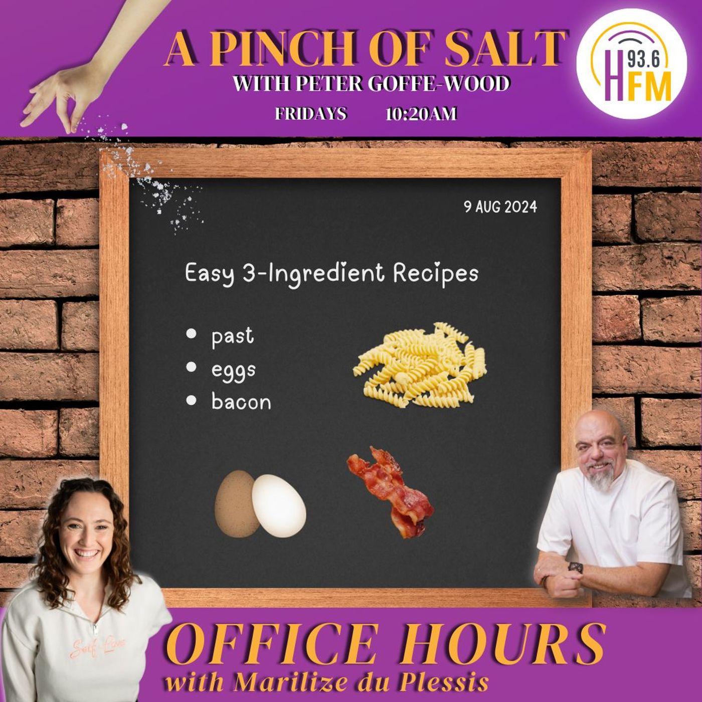 A Pinch Of Salt With Peter Goffe-Wood - 9 August 2024 episode artwork