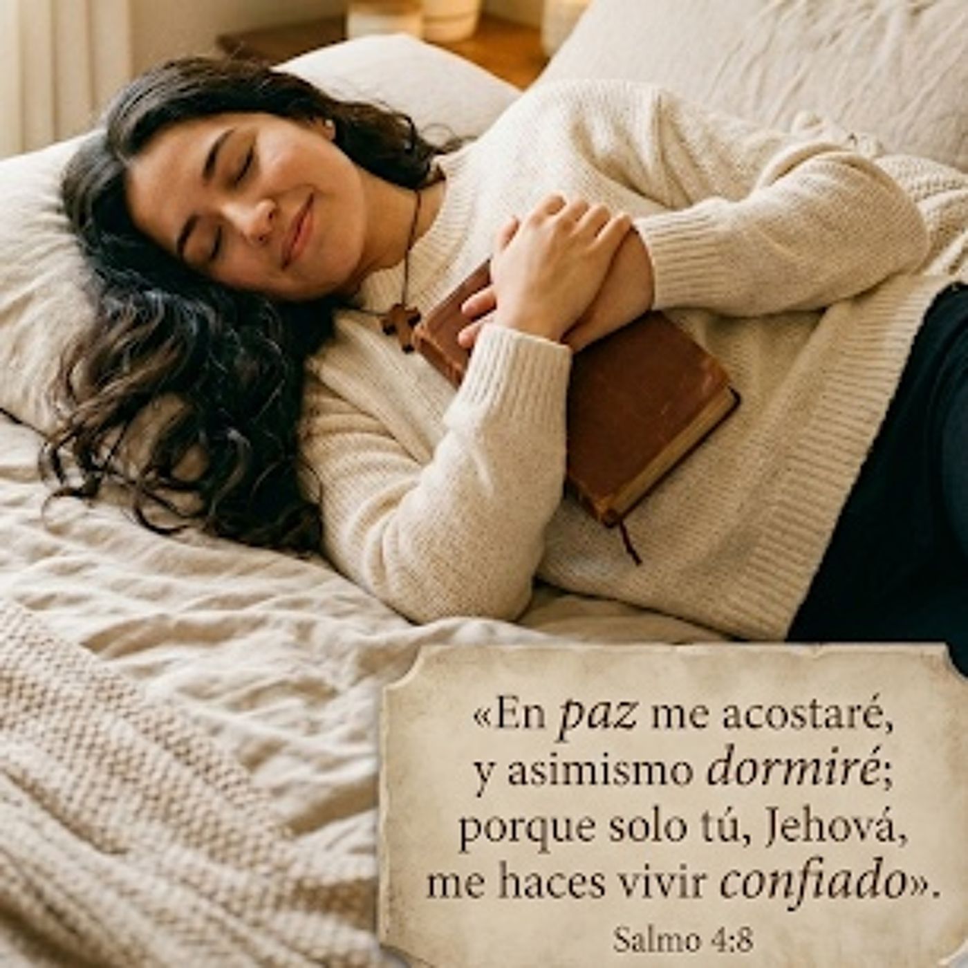 La bendición de dormir en paz con Dios