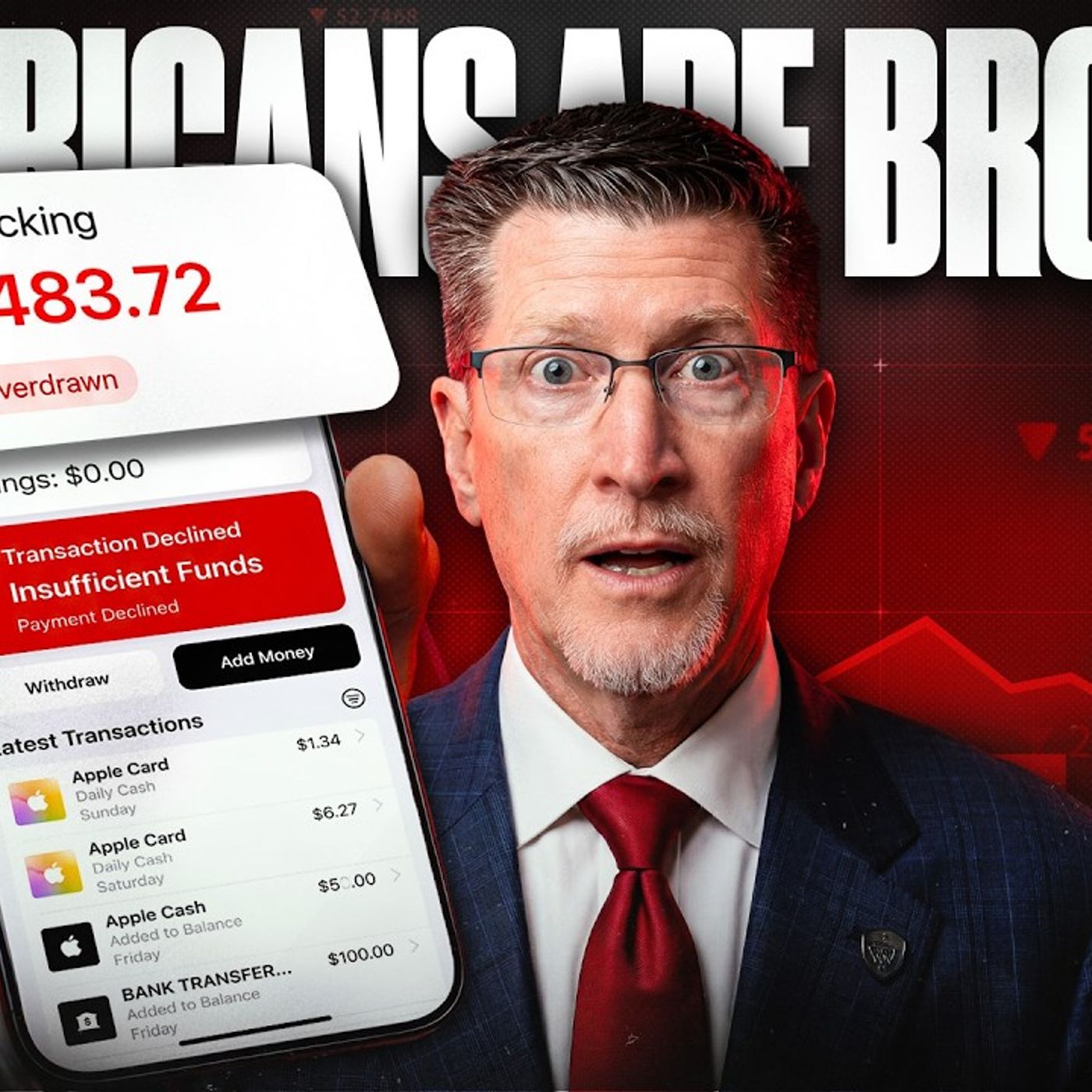 Americans Are Broke, Hiring Dries Up, Loans Go Delinquent | Numbers Scream Ep. 20