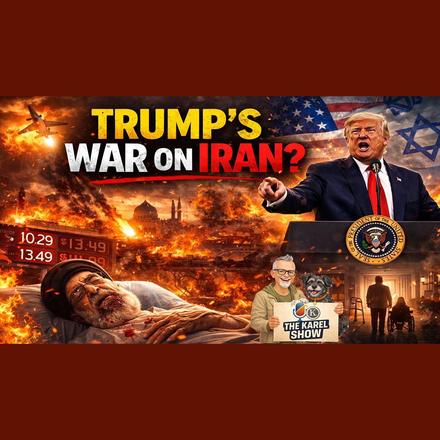 Is Trump’s War on Iran Illegal? Gas Hikes, Culture Chaos & More episode artwork