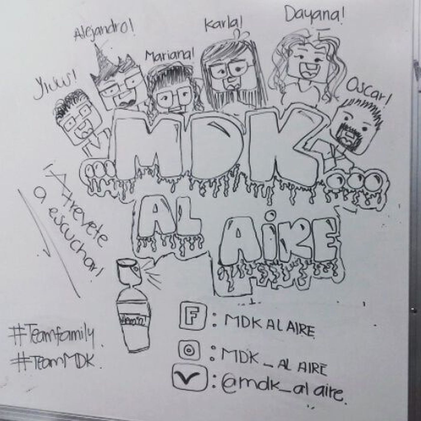 El show de MDK al aire