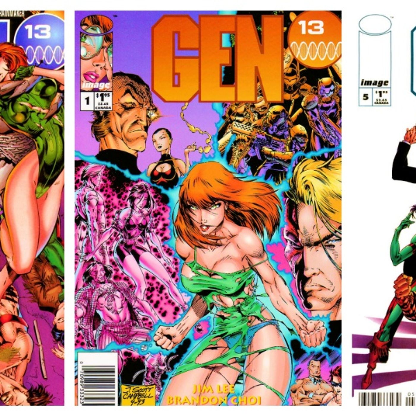 Unspoken Issues #130 - Gen 13 issues 0, 1/2, 1-5 episode artwork