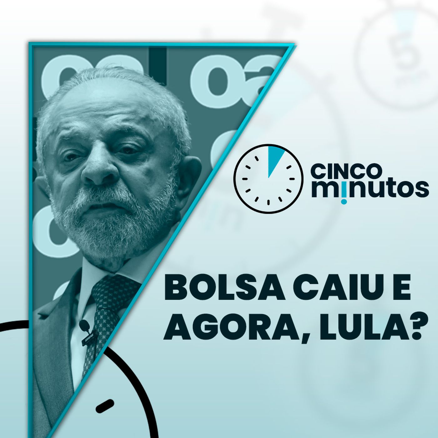 5 minutos: Bolsa despenca, passaportes de Flávio e a Fazenda de Lula