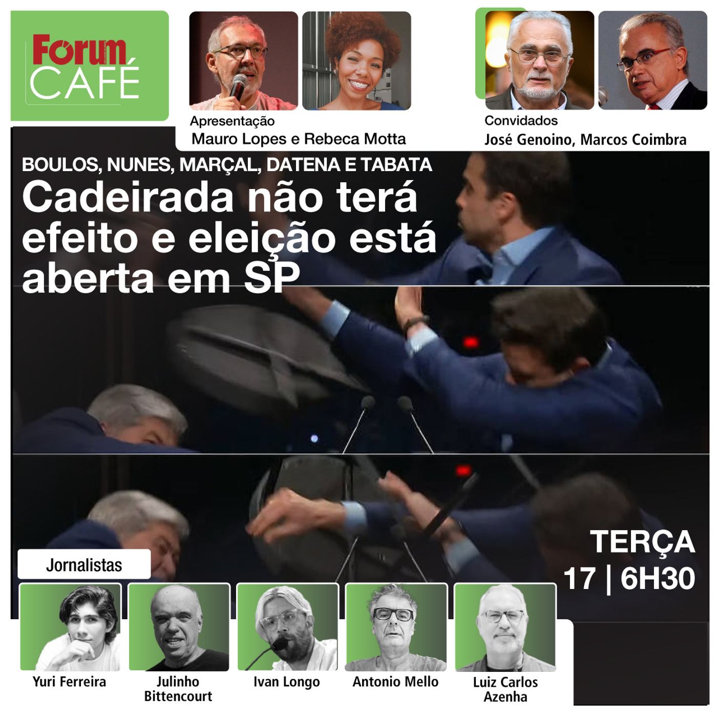 PGR CONTRA PRISÃO DE BOLSONARISTAS | Cadeirada não terá efeito e eleição está aberta em SP | Café