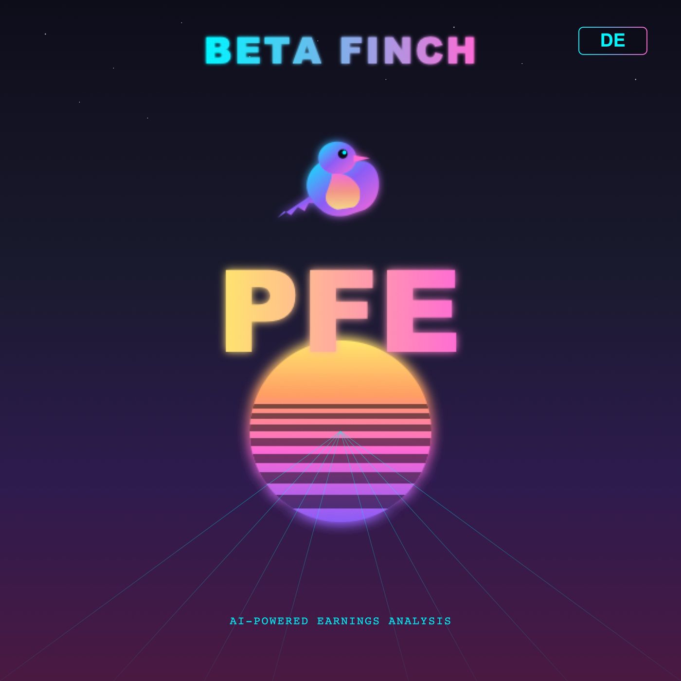 Beta Finch - Pfizer - PFE - DE cover art