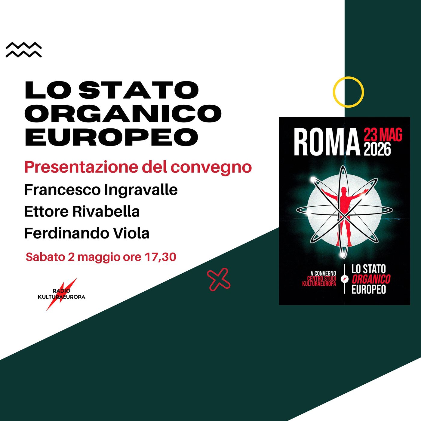 LO STATO ORGANICO EUROPEO - Presentazione del convegno.