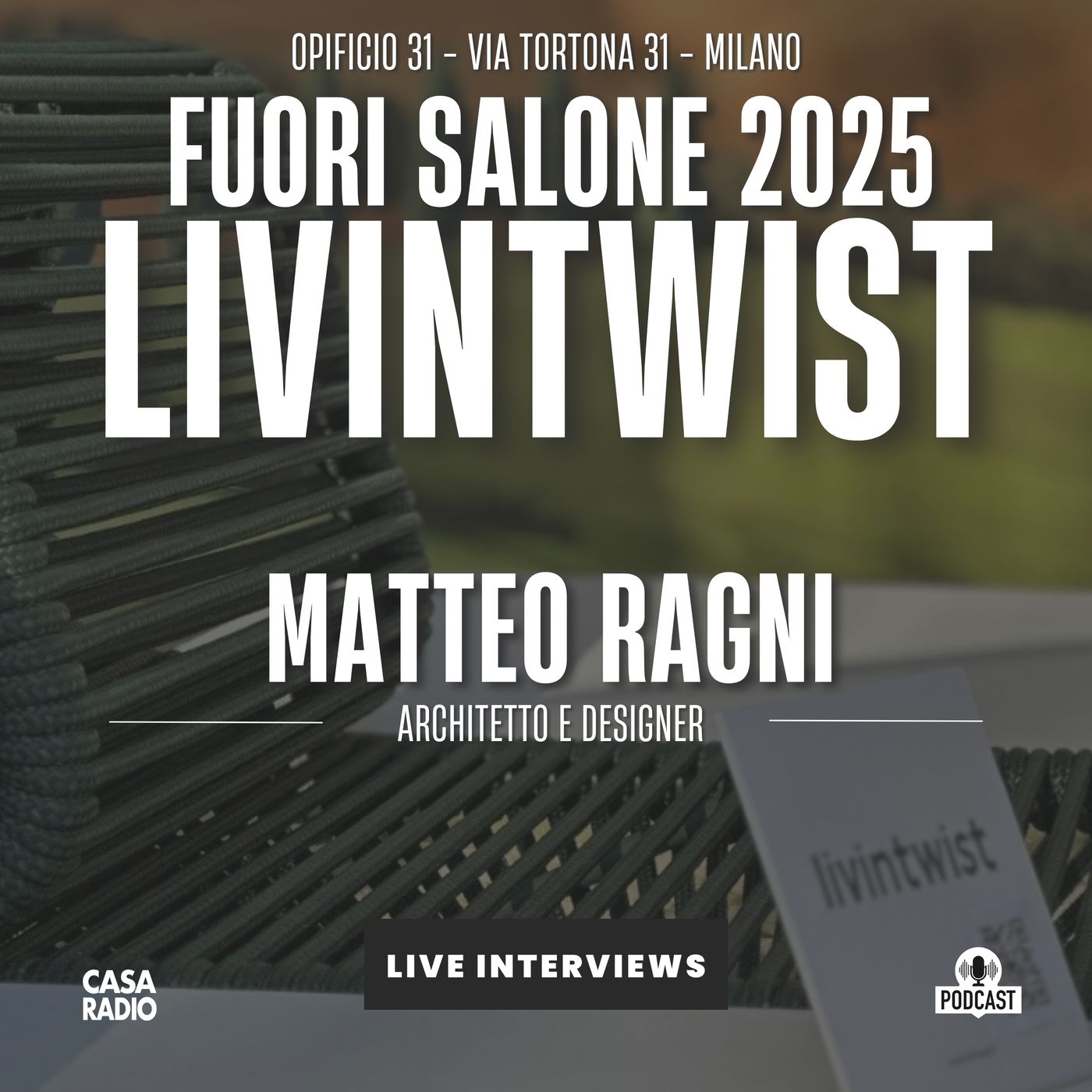 Intervista a Matteo Ragni, architetto e designer episode artwork