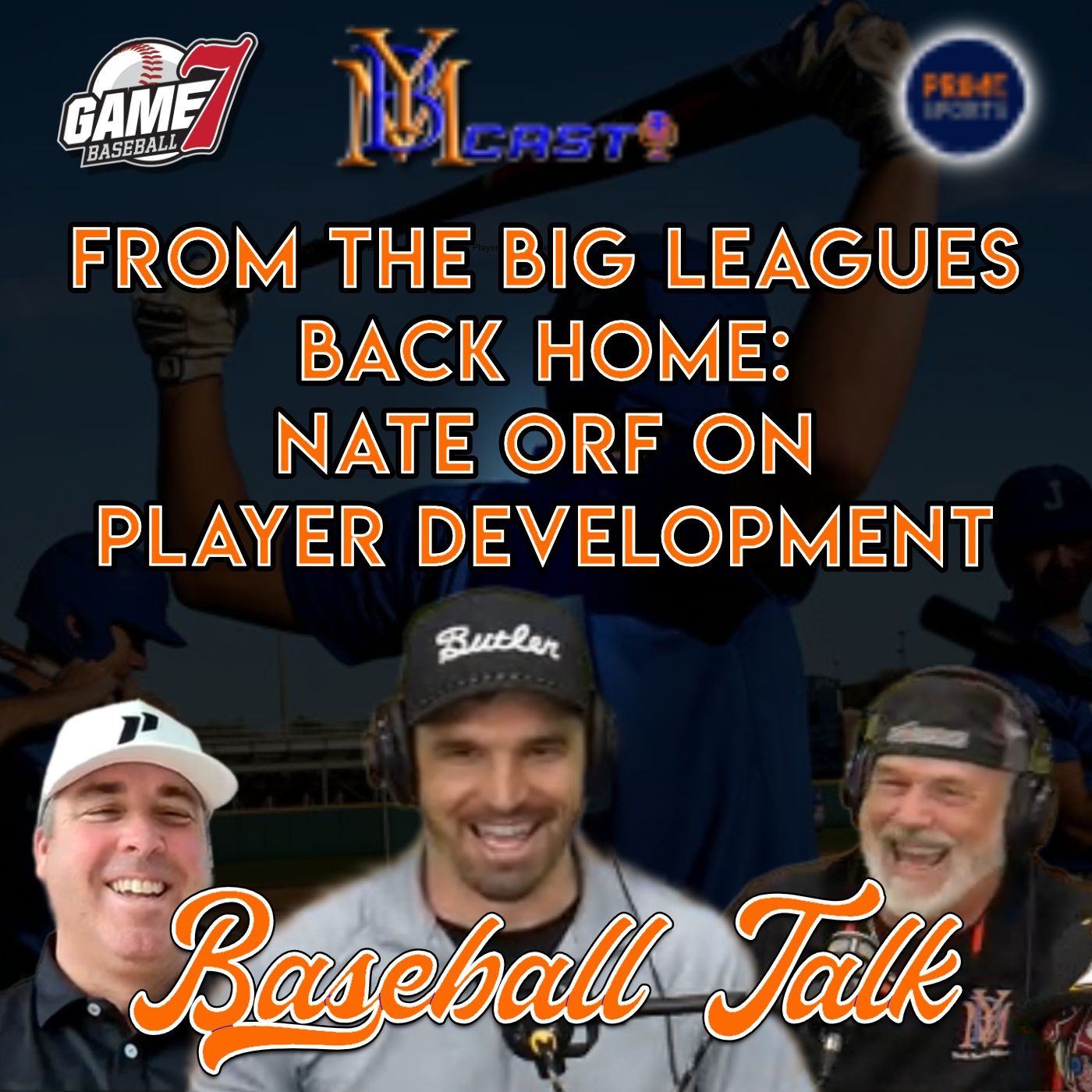 From the Big Leagues Back Home: Nate Orf on Player Development | Baseball Talk | YBMcast episode artwork