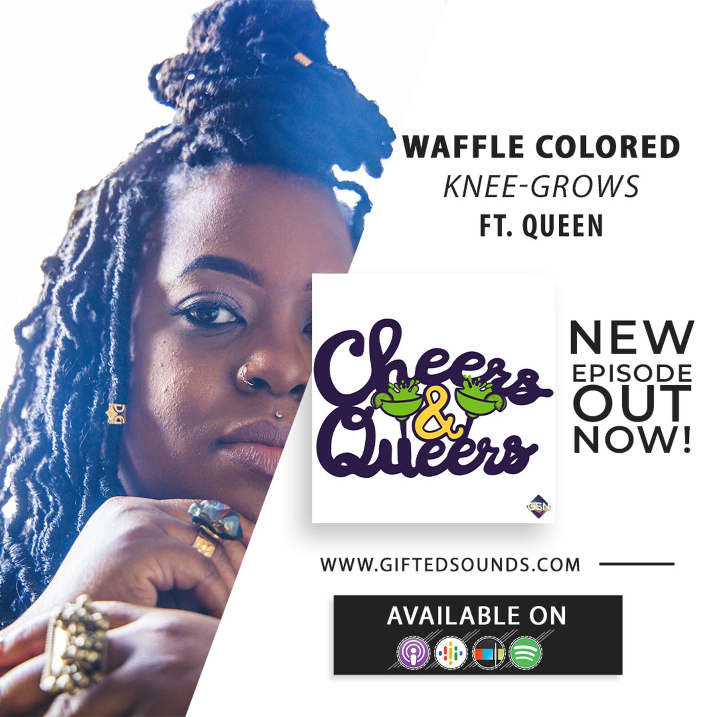 Waffle Colored Knee-Grows ft. Queen