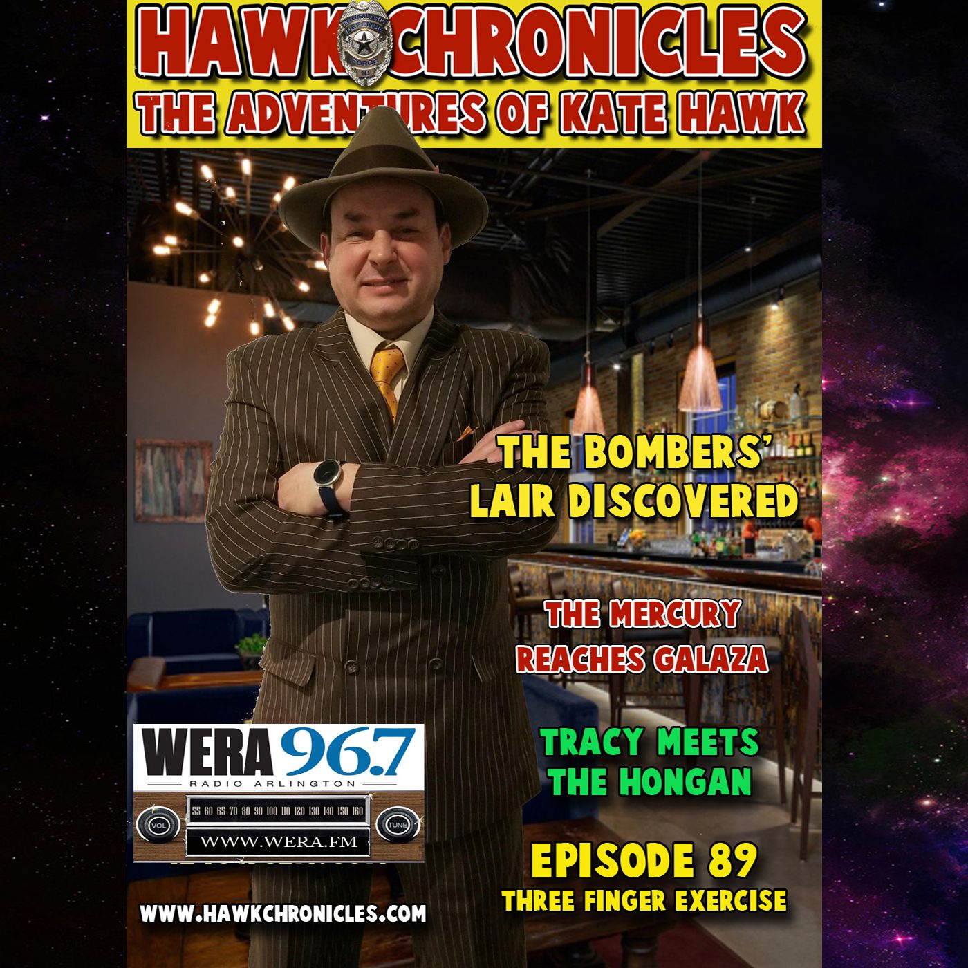 Episode 89 Hawk Chronicles "Three Finger Exercise" episode artwork